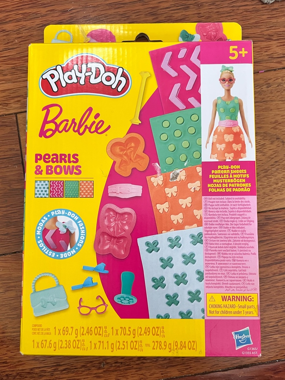 Barbie Pearls and Bows Play-Doh Set